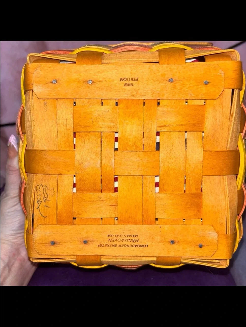 Longaberger basket 